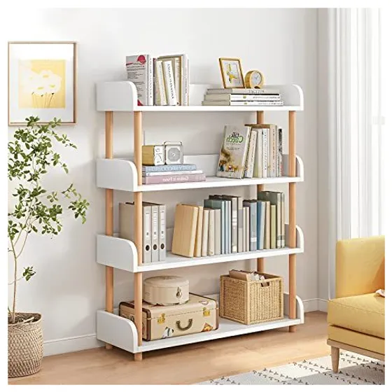 OSCHF Libreria aperta in legno – Bianco