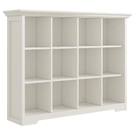OSCHF Open Bookcase with Base – White